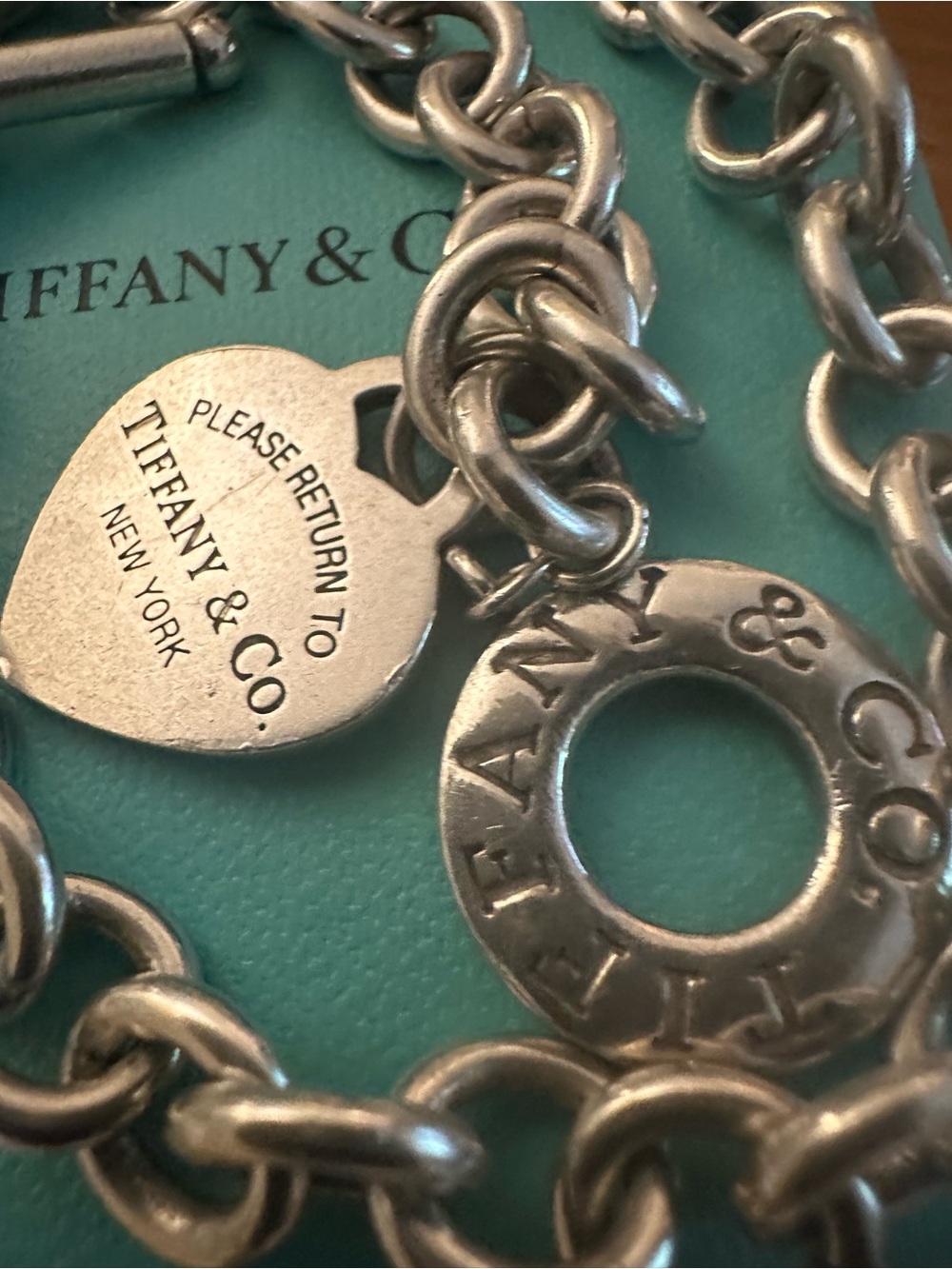 Tiffany & Co. Silver Heart Toggle (Return To Sender) Necklace - Picture 4 of 8